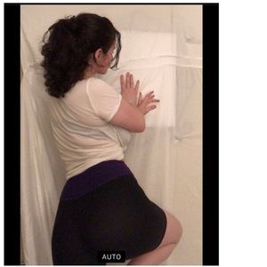 Lululemon bike shorts with reversible band